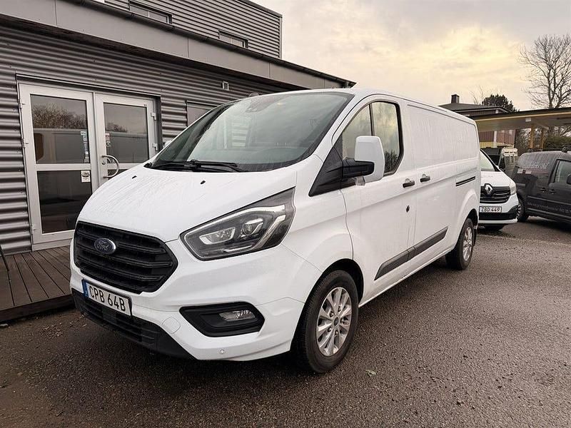 Vit Begagnad 2020 Ford Transit Custom Van | 129 000 kr - Bild 1/4