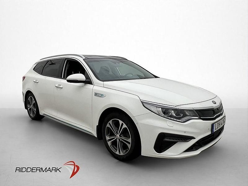 Begagnad Kia Optima Sport 2020 Vit Kombi