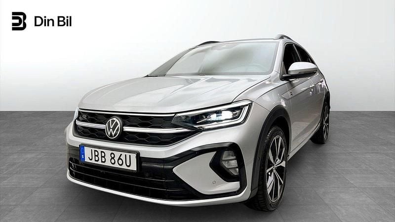 Silver (reflex silver metallic) Begagnad 2025 VW Taigo R-line SUV | 279 900 kr (Lite dyr) - Bild 1/4