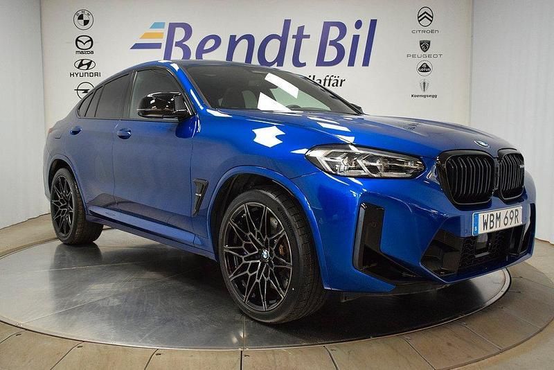 Blå Begagnad 2024 BMW X4 Competition Edition SUV | 939 500 kr - Bild 1/3