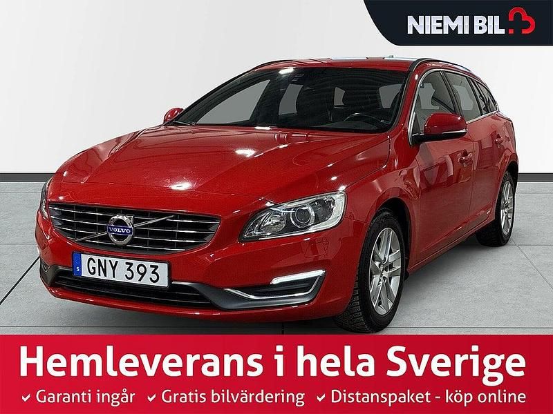 Röd Begagnad 2014 Volvo V60 Momentum Kombi | 164 900 kr (Lite dyr) - Bild 1/3