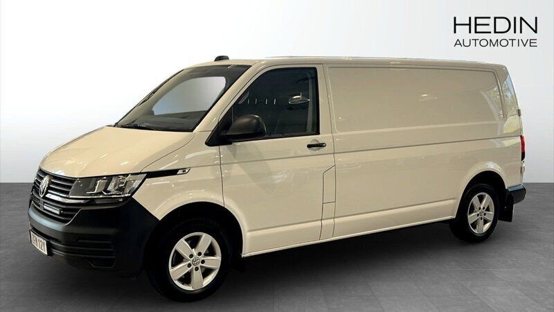 Vit (white) Begagnad 2022 VW T6.1 Van | 362 375 kr (Bra pris) - Bild 1/4