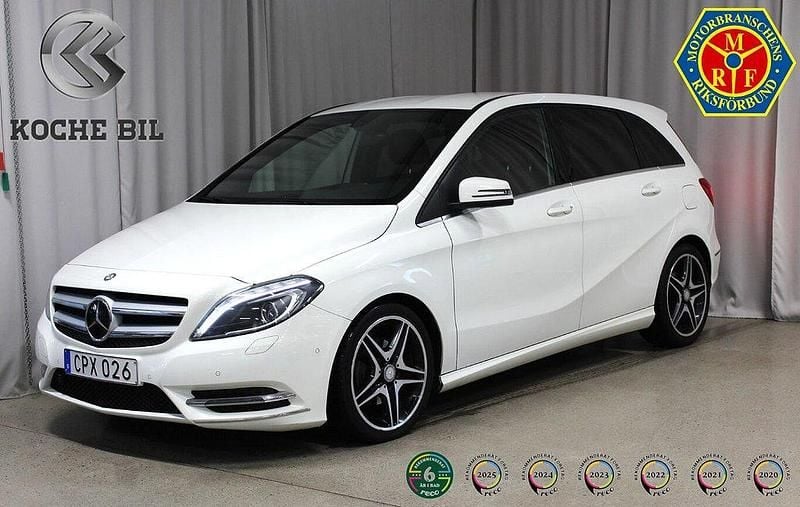 Vit Begagnad 2014 Mercedes B200 Minibuss | 119 900 kr (Marknadspris) - Bild 1/4