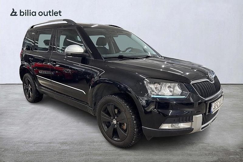 Begagnad Skoda Yeti Outdoor 140 HK (102 kW) 2014 Svart SUV