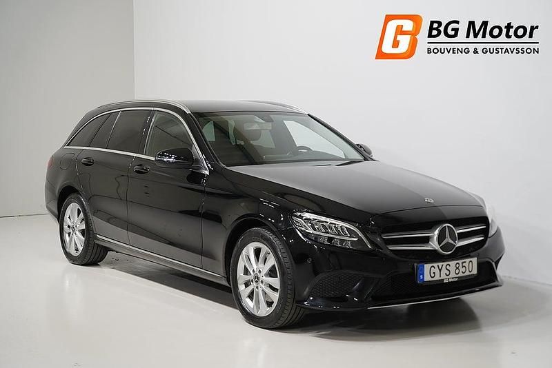 Svart Begagnad 2018 Mercedes C220 Avantgarde Kombi | 229 900 kr (Marknadspris) - Bild 1/3