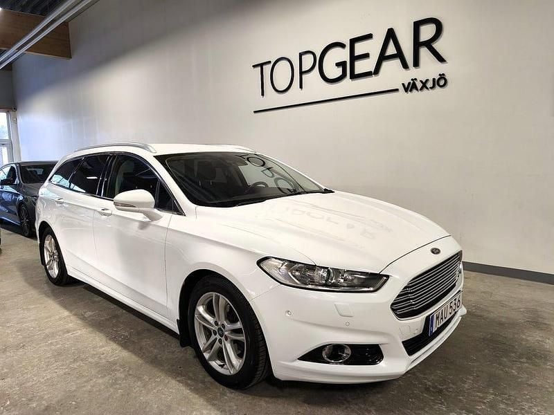 Vit Begagnad 2015 Ford Mondeo Business Edition Kombi | 124 900 kr (Lite dyr) - Bild 1/4