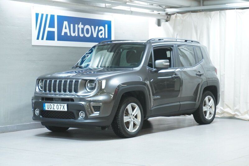 Grå Begagnad 2020 Jeep Renegade SUV | 239 700 kr (Marknadspris) - Bild 1/4