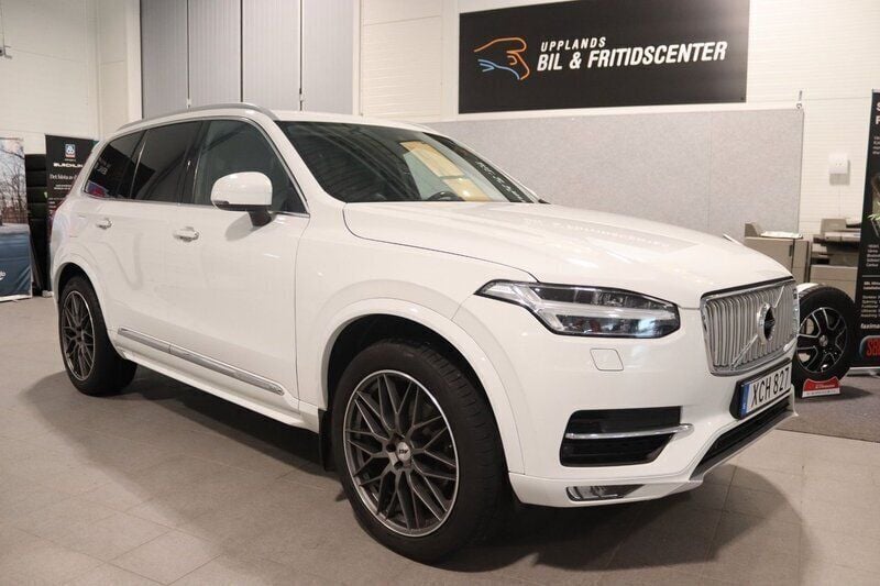 Vit Begagnad 2018 Volvo XC90 Inscription SUV | 359 900 kr (Superpris) - Bild 1/4