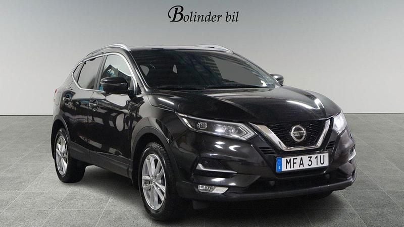 Svart Begagnad 2019 Nissan Qashqai 360º SUV | 168 900 kr (Marknadspris) - Bild 1/4