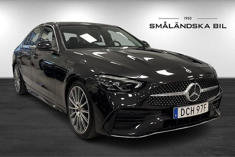 Begagnad Mercedes C300 AMG line 190 HK (139 kW) 2023 Grafitgrå metallic Sedan