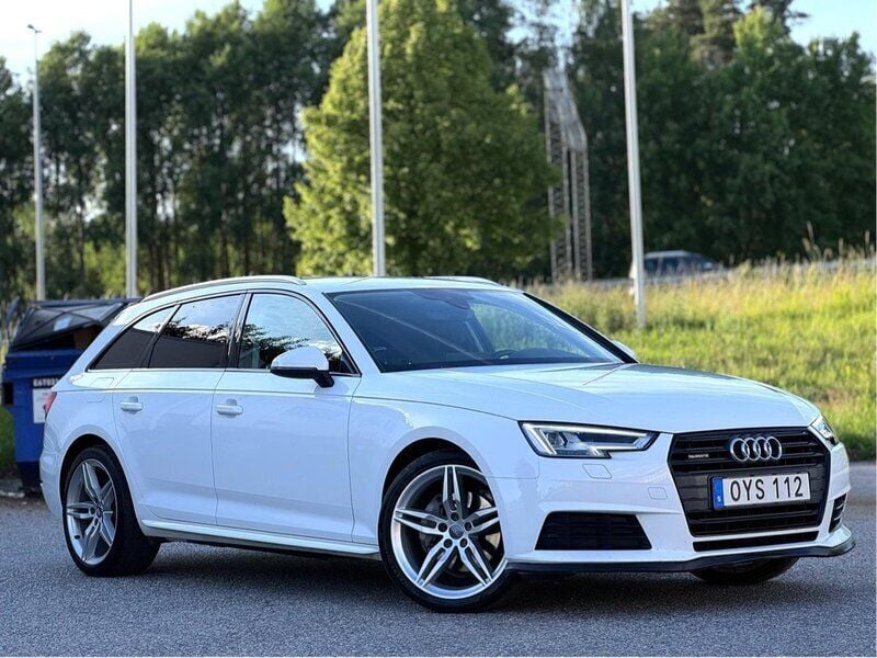 Vit Begagnad 2016 Audi A4 Premium Kombi | 174 000 kr (Marknadspris) - Bild 1/4