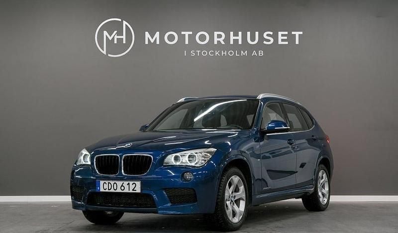 Begagnad BMW X1 M Sport 184 HK (135 kW) 2014 Blå SUV