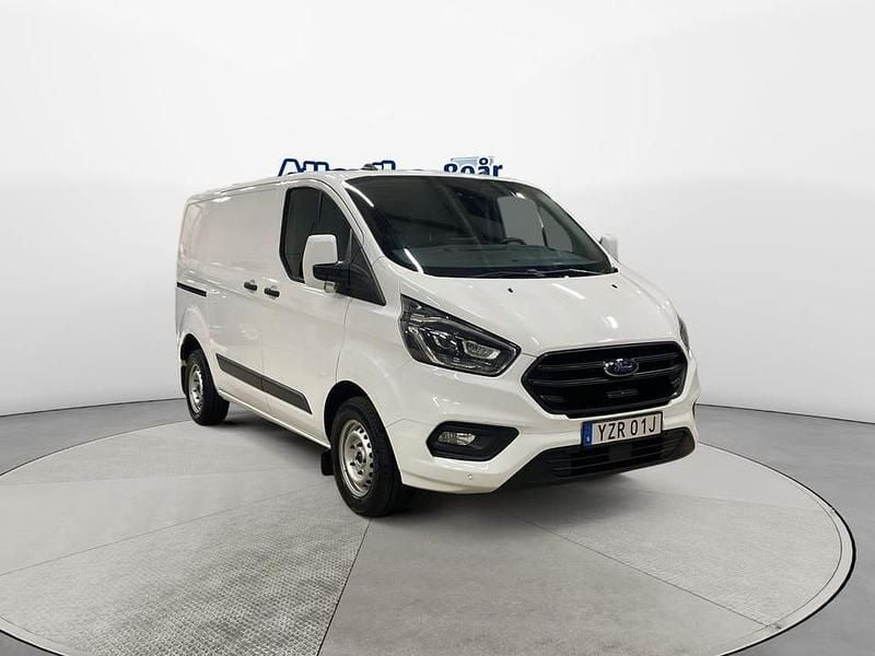 Vit Begagnad 2022 Ford Transit Custom Van | 219 900 kr (Bra pris) - Bild 1/4