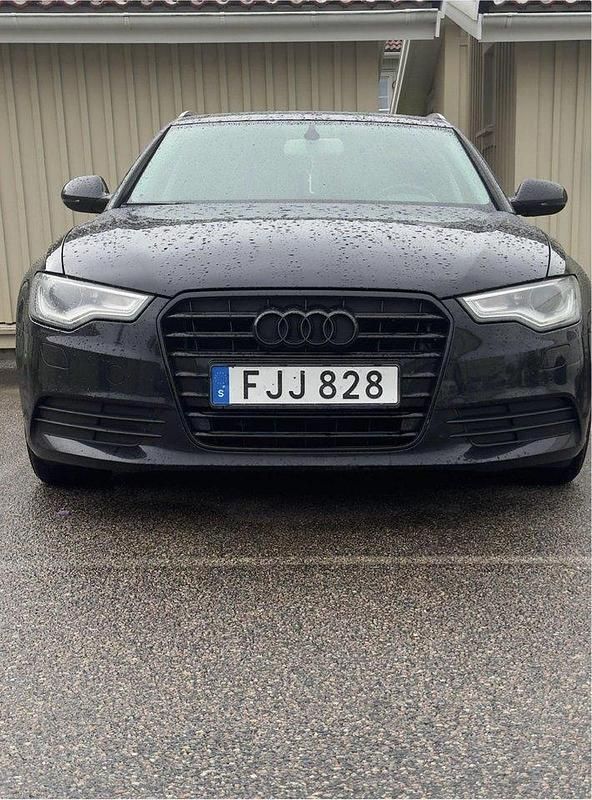 Svart Begagnad 2014 Audi A6 Proline Kombi | 120 000 kr (Marknadspris) - Bild 1/4
