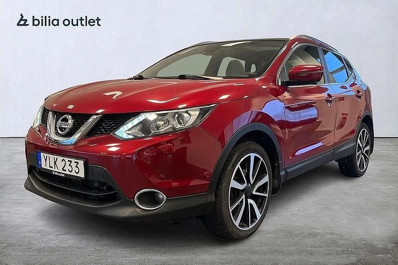 Begagnad Nissan Qashqai 360º 131 HK (96 kW) 2017 Röd SUV
