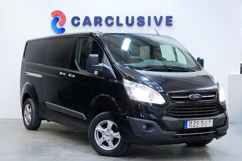 Svart Begagnad 2017 Ford Transit Custom Van | 179 900 kr (Dyr) - Bild 1/4