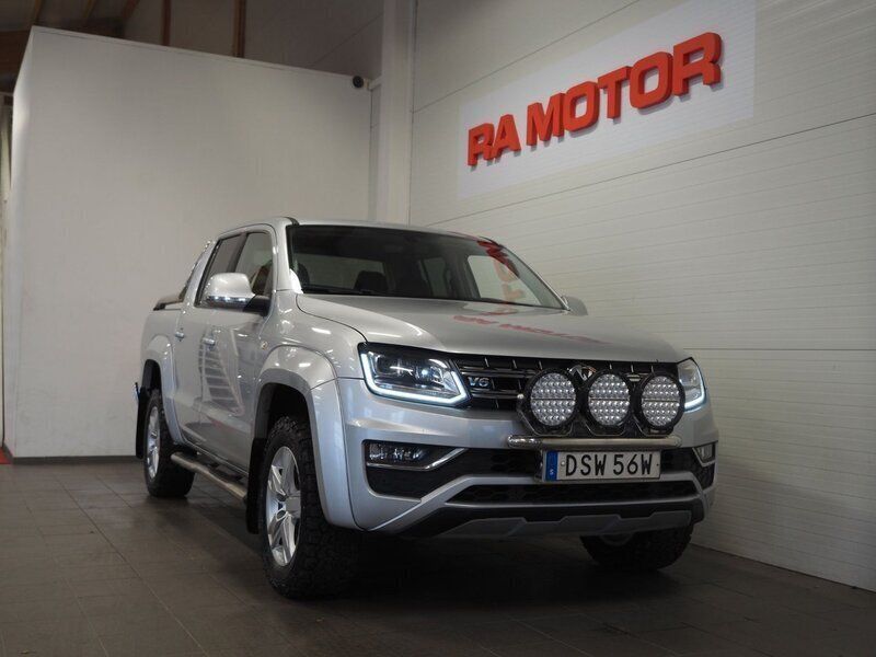 Silver Begagnad 2019 VW Amarok Highline Pickup | 389 900 kr (Superpris) - Bild 1/3