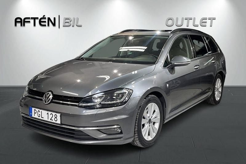 Indium grey metallic Begagnad 2017 VW Golf VII GT Kombi | 144 800 kr (Bra pris) - Bild 1/3