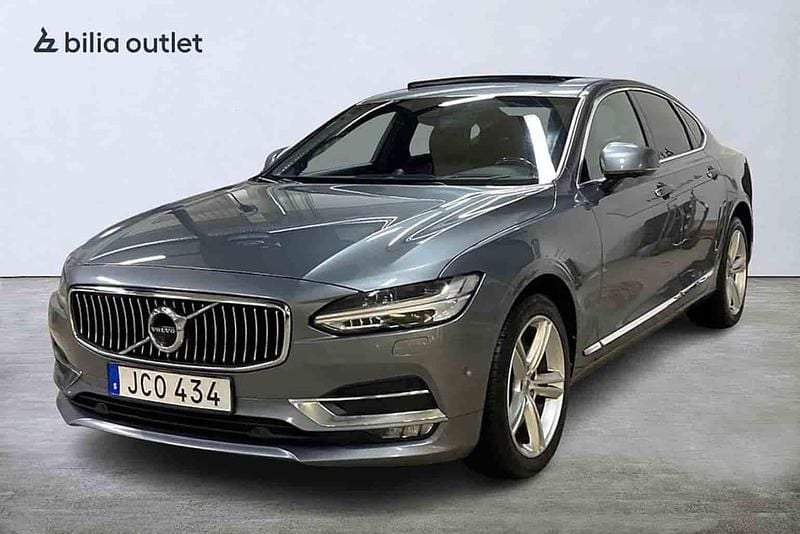 Grå Begagnad 2017 Volvo S90 Sedan | 244 900 kr (Lite dyr) - Bild 1/1