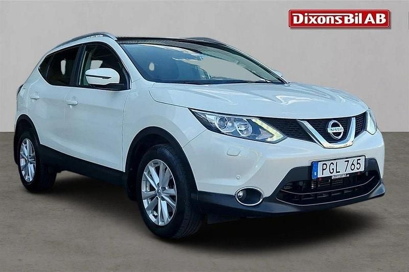 Vit Begagnad 2017 Nissan Qashqai SUV | 169 000 kr (Marknadspris) - Bild 1/4