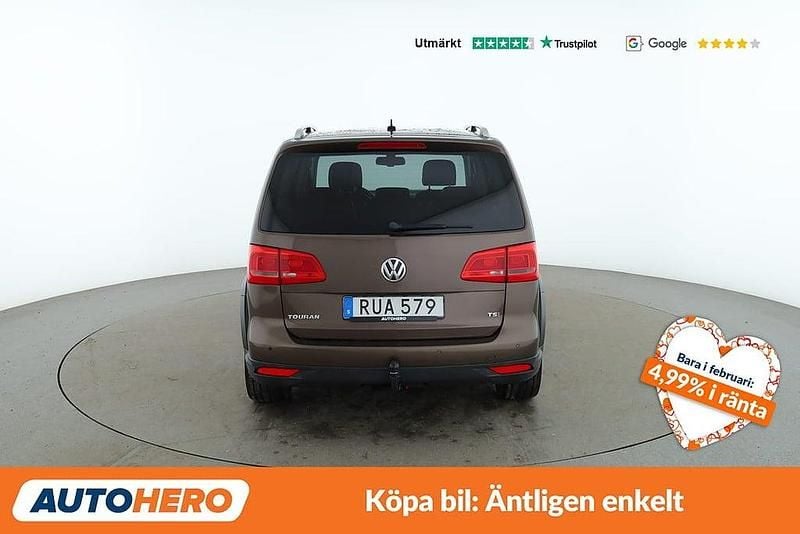 Begagnad VW Touran Cross 141 HK (103 kW) 2014 Brun Minibuss