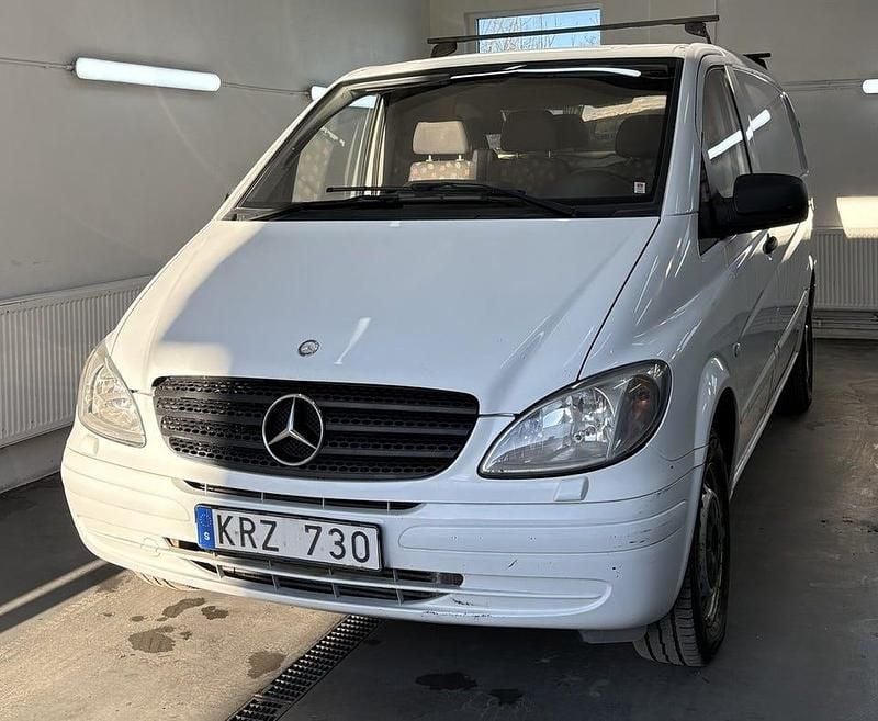 Vit Begagnad 2010 Mercedes Vito Van | 44 900 kr (Marknadspris) - Bild 1/4