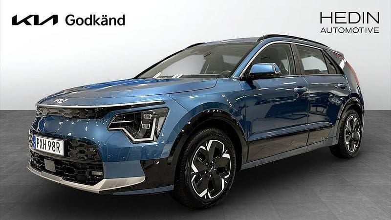 Blå Begagnad 2023 Kia e-Niro SUV | 299 900 kr (Bra pris) - Bild 1/4