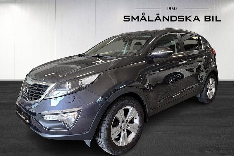 Grå Begagnad 2011 Kia Sportage Comfort SUV | 79 000 kr (Marknadspris) - Bild 1/4