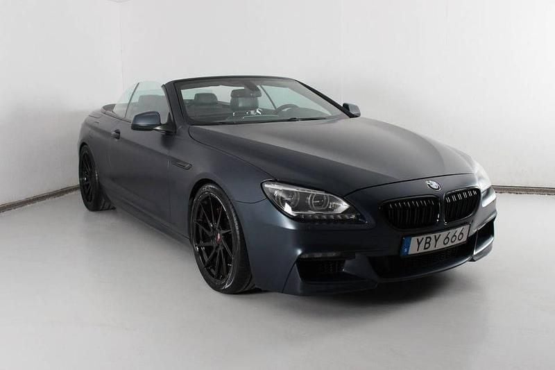 Begagnad BMW 650 M Sport 408 HK (300 kW) 2012 Blå Sportkupé