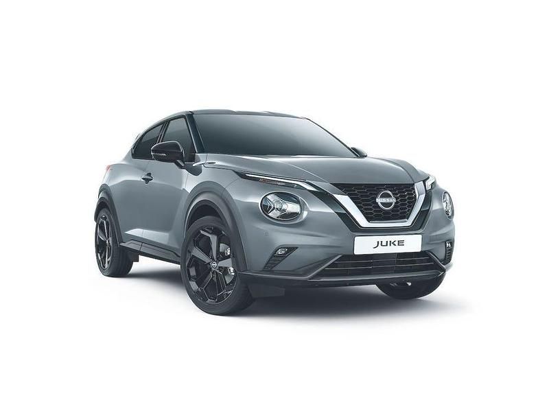 Svart Ny 2025 Nissan Juke Acenta SUV | 241 000 kr - Bild 1/1