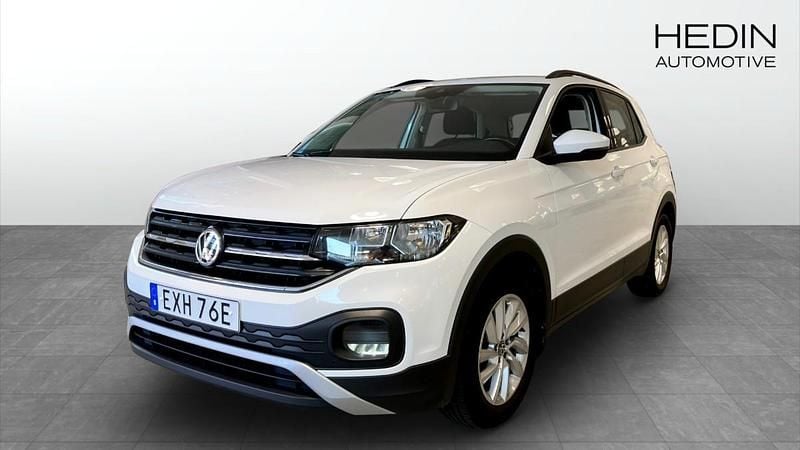 Vit (white) Begagnad 2019 VW T-Cross SUV | 159 900 kr (Marknadspris) - Bild 1/4