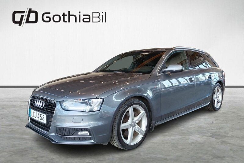 Grå Begagnad 2015 Audi A4 Sport Kombi | 149 900 kr (Marknadspris) - Bild 1/4