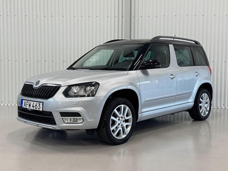 Silver Begagnad 2014 Skoda Yeti SUV | 159 900 kr (Marknadspris) - Bild 1/4