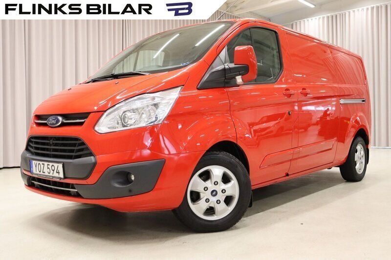 Röd Begagnad 2018 Ford Transit Custom Van | 179 900 kr (Superpris) - Bild 1/4
