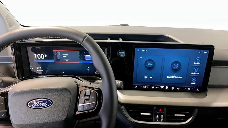 Begagnad Ford E-Transit 2026 Vit Van