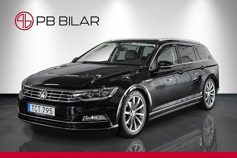Begagnad VW Passat GT 190 HK (139 kW) 2018 Svart Kombi