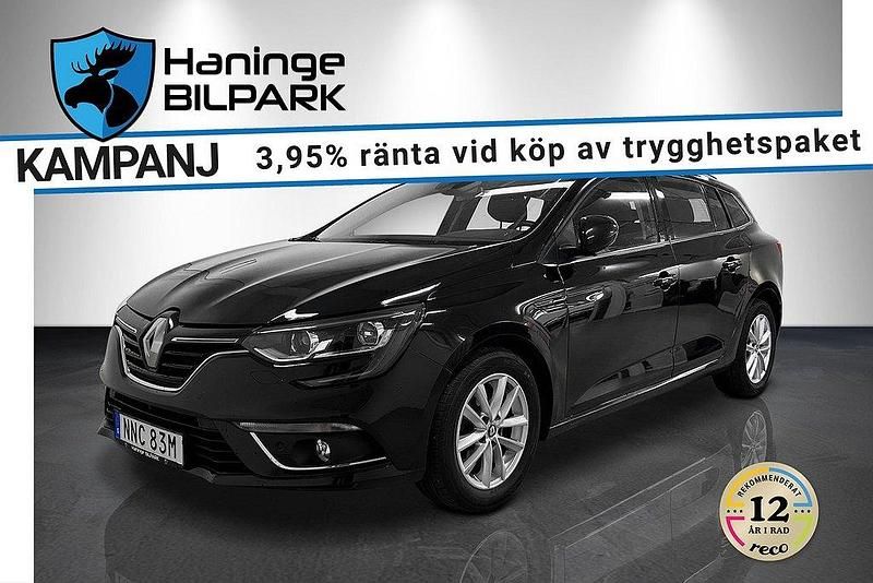 Svart Begagnad 2019 Renault Mégane GrandTour Kombi | 164 900 kr (Marknadspris) - Bild 1/2