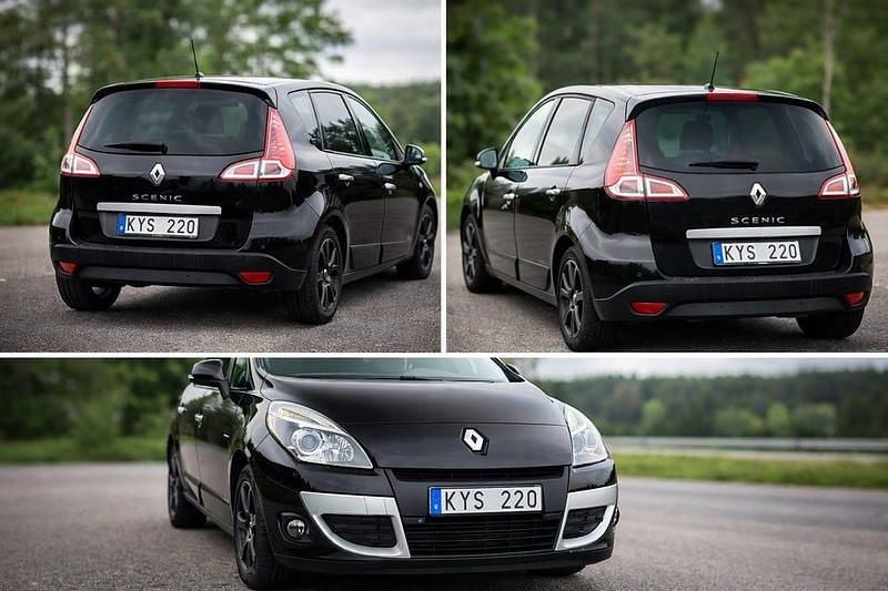 Svart Begagnad 2011 Renault Scénic III Minibuss | 49 000 kr (Marknadspris) - Bild 1/1