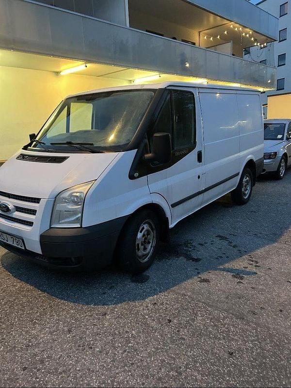 Vit Begagnad 2012 Ford Transit T260 Minibuss | 46 000 kr (Marknadspris) - Bild 1/4