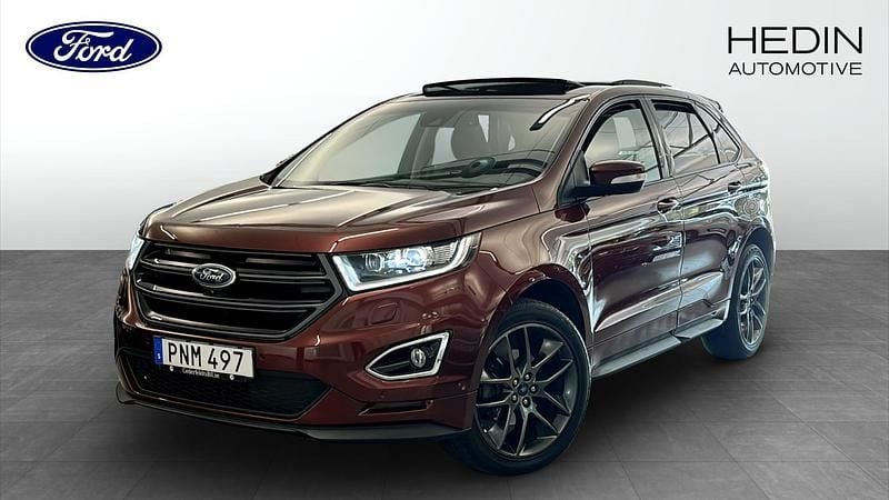 Orange Begagnad 2016 Ford Edge SUV | 199 900 kr (Bra pris) - Bild 1/4