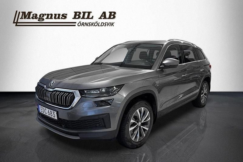 Grå Begagnad 2022 Skoda Kodiaq Style SUV | 379 900 kr (Lite dyr) - Bild 1/4