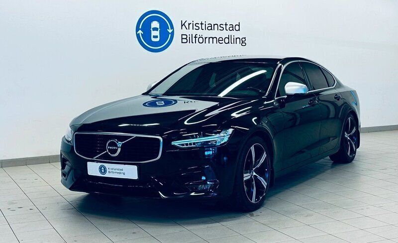 Svart Begagnad 2019 Volvo S90 R-Design Sedan | 339 900 kr (Marknadspris) - Bild 1/4