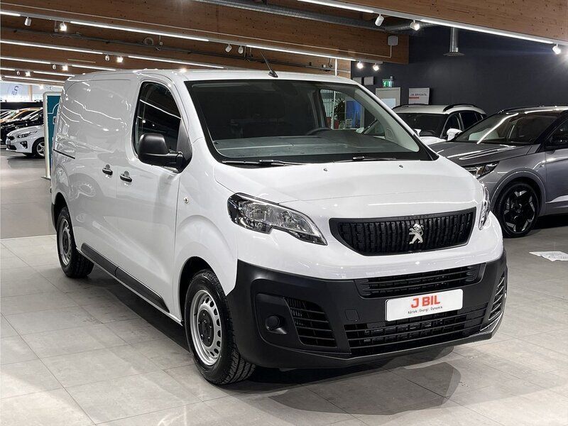 Vit (vit kaolin) Begagnad 2023 Peugeot Expert Van | 398 500 kr (Dyr) - Bild 1/4