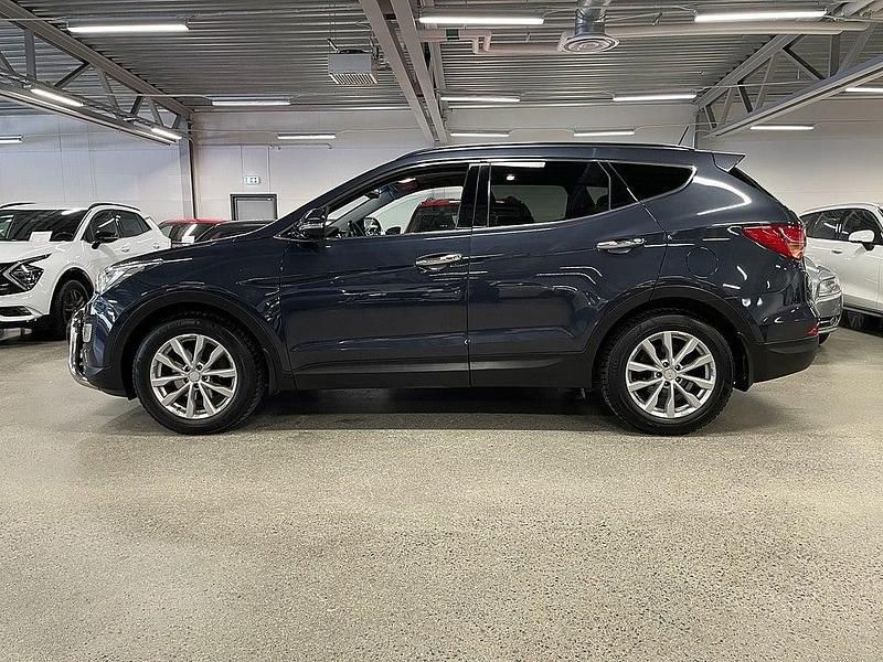 Begagnad Hyundai Santa Fe Premium 197 HK (144 kW) 2014 Blå SUV