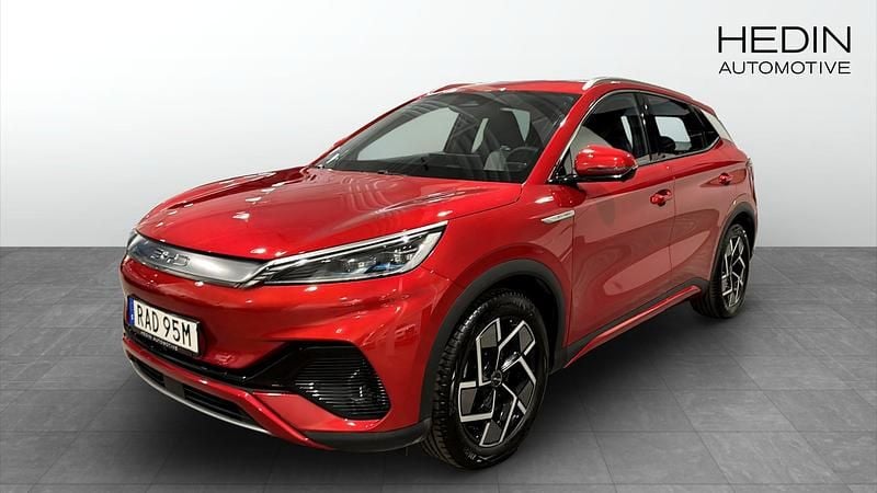 Röd Begagnad 2022 BYD Atto 3 Design SUV | 289 900 kr (Lite dyr) - Bild 1/4