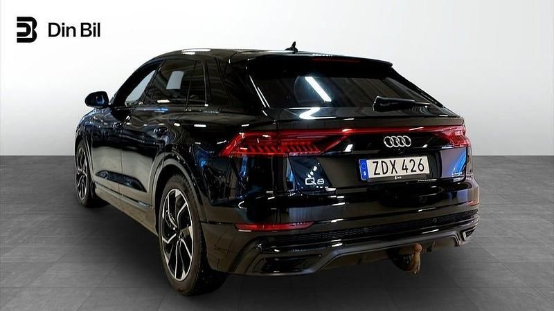 Begagnad Audi Q8 S-Line 286 HK (210 kW) 2019 Svart SUV