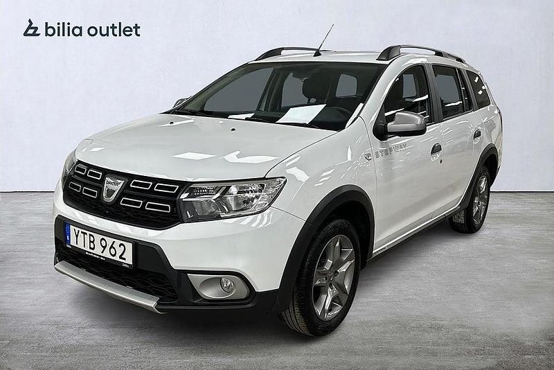 Vit Begagnad 2017 Dacia Logan MCV Stepway Kombi | 94 900 kr (Marknadspris) - Bild 1/3