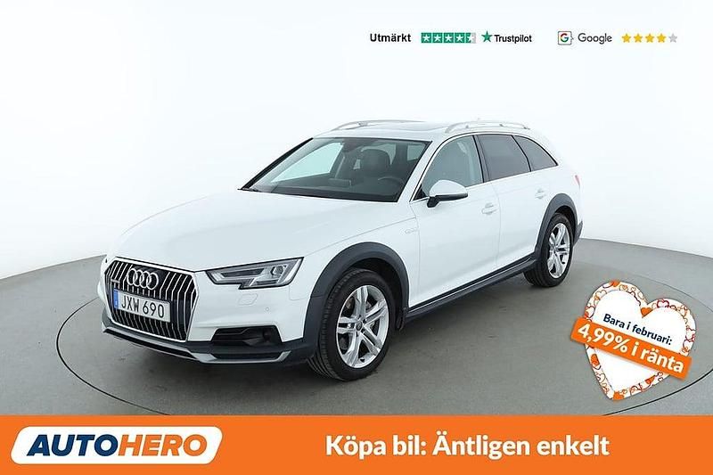 Vit Begagnad 2016 Audi A4 Allroad Kombi | 189 000 kr (Marknadspris) - Bild 1/4