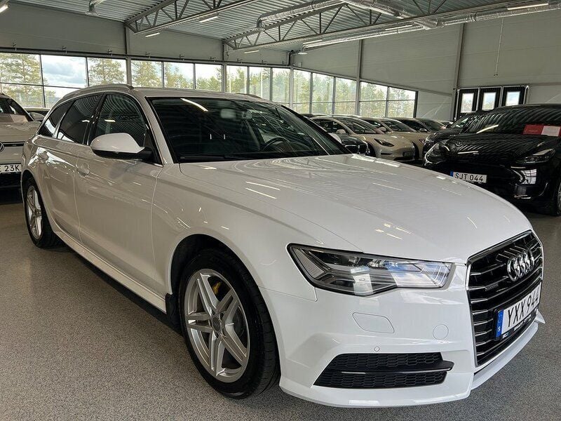 Vit Begagnad 2017 Audi A6 Kombi | 187 900 kr (Lite dyr) - Bild 1/4