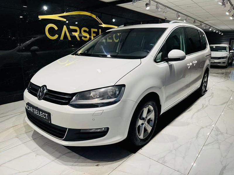 Begagnad VW Sharan 141 HK (103 kW) 2014 Vit Minibuss